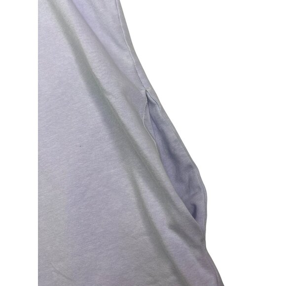 Free People Movement Tank Top Hot Shot Crewneck XS Oversized Purple Pockets - Picture 4 of 9